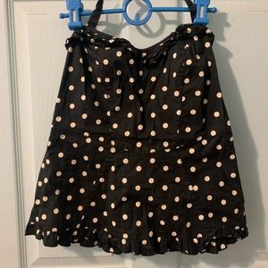 50s Pin Up Style Polka Dot Halter Top Size L
